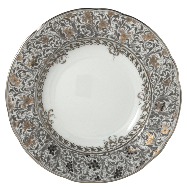 Bernardaud Eden Platinum Rim Soup