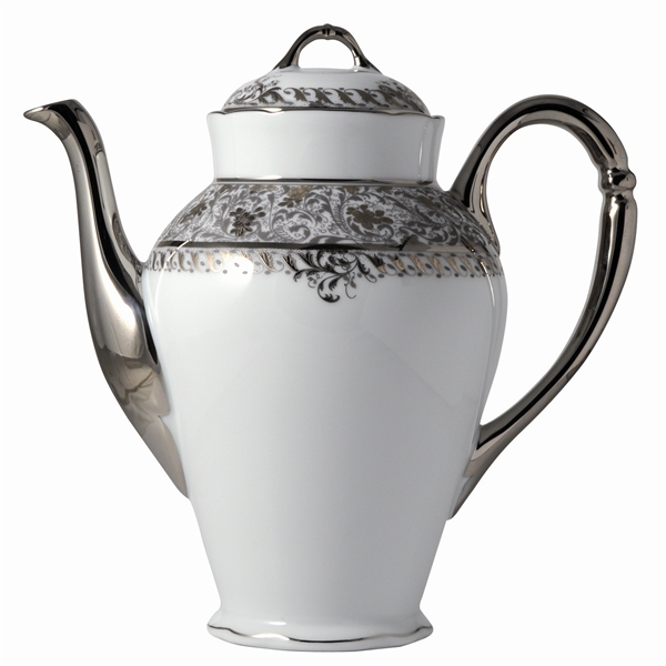 Bernardaud Eden Platinum Coffee Pot