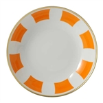 Bernardaud Galerie Royale Orange Coupe Soup