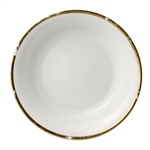 Bernardaud Gold Leaf Open Vegetable Bowl 9.5"