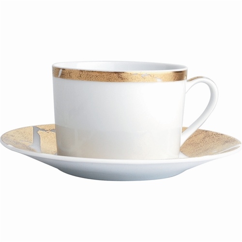 Bernardaud Gold Leaf Tea Cup 5oz.