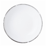 Bernardaud Silver Leaf Coupe Soup Plate