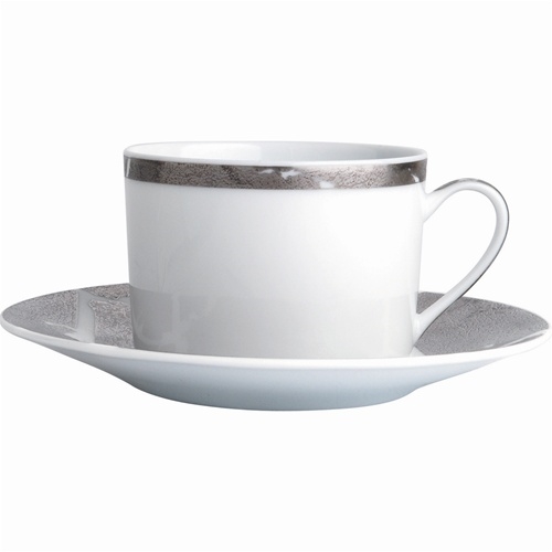 Bernardaud Silver Leaf Tea Saucer Only