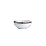 Bernardaud Silver Leaf Condiment Cup and Small Dish 2.75in