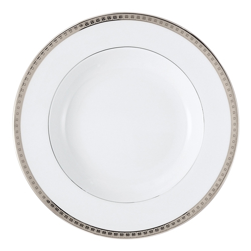 Bernardaud Athena Platinum Rim Soup Plate