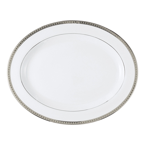 Bernardaud Athena Platinum Oval Platter 17"