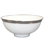 Bernardaud Athena Platinum Rice Bowl 4.7"