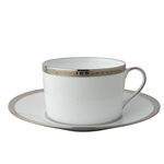 Bernardaud Athena Platinum Breakfast Saucer