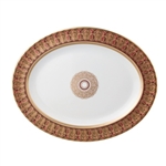 Bernardaud Eventail Oval Platter Small