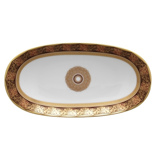 Bernardaud Eventail Relish Dish