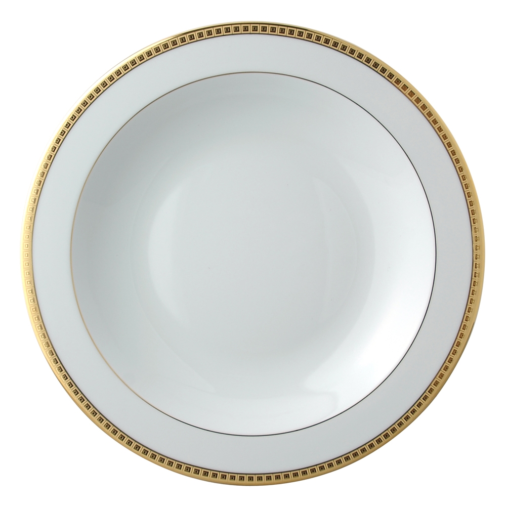 Bernardaud Athena Gold Deep Round Dish