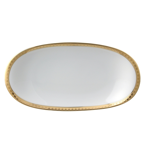 Bernardaud Athena Gold Relish Dish