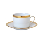 Bernardaud Athena Gold Tea Saucer Only