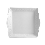 Bernardaud Louvre Square Handled Tray