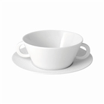 Bernardaud Ecume White Cream Soup Cup Only