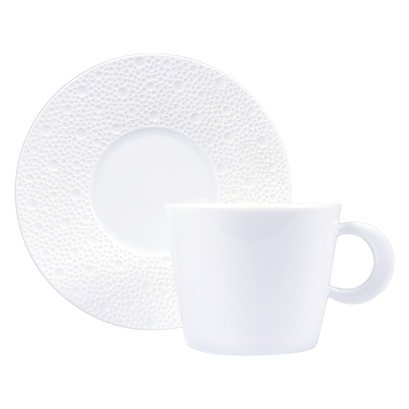 Bernardaud Ecume White Tea Cup Only