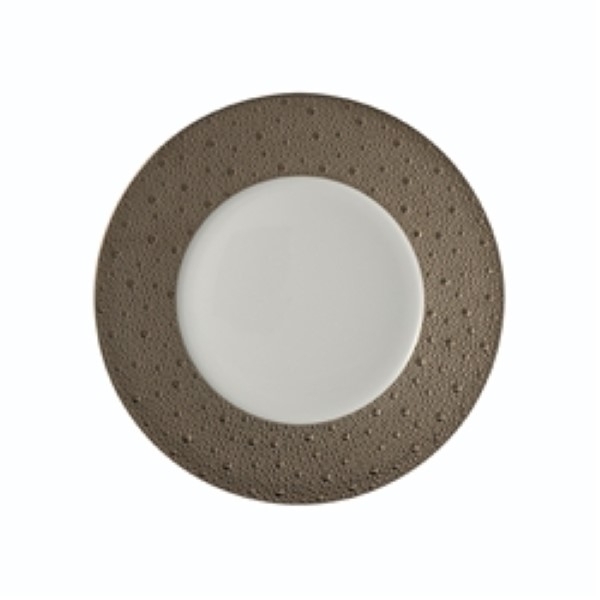 Bernardaud Ecume Platinum Salad Plate