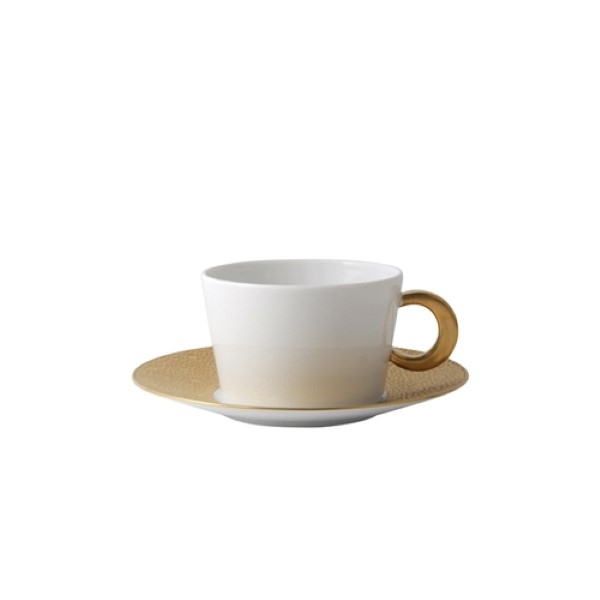 Bernardaud Ecume Gold Breakfast Cup Only