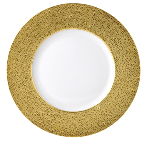 Bernardaud Ecume Gold Service Plate