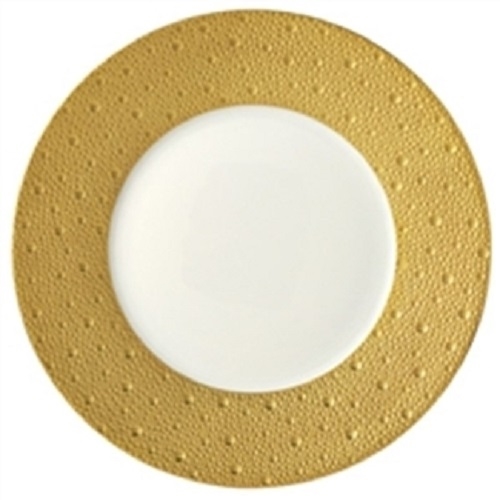 Bernardaud Ecume Gold Dinner Plate