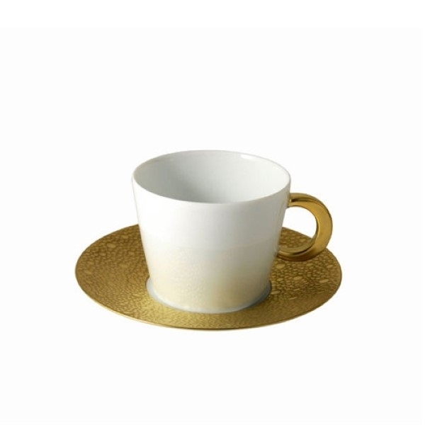 Bernardaud Ecume Gold Tea Cup Only