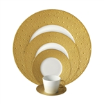 Bernardaud Ecume Gold Five Piece Place Setting