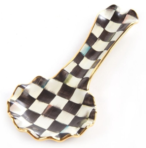 MacKenzie-Childs Courtly Check Spoon Rest