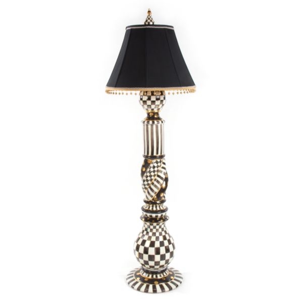 MacKenzie-Childs Courtly Check Floor Lamp
