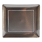 Bernardaud Limoges Divine Platinum Rectangular Tray