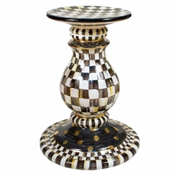 Mackenzie-Childs Pedestal Table Base Courtly Check