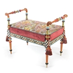 MacKenzie-Childs Musette Bench - 2'