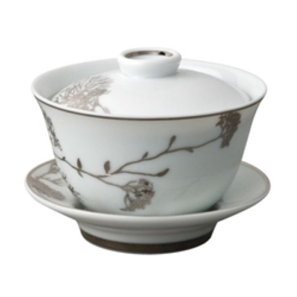 Bernardaud Promenade Small Covered Cup