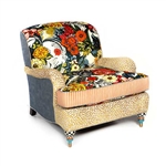Mackenzie-Childs Painted Garden Accent Chair