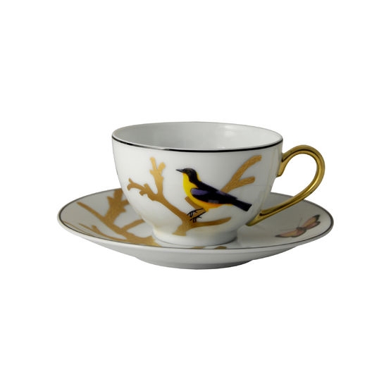 Bernardaud Aux Oiseaux Tea Saucer Only