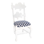 Mackenzie-Childs Outdoor Fish Chair - Royal Check