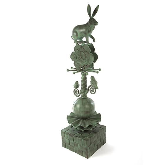 MacKenzie-Childs Rabbit Garden Totem