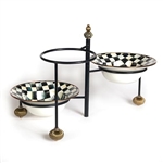 MacKenzie-Childs Courtly Check 3-Tiered Large Stand