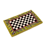 MacKenzie Childs Single Courtly Check Entrance Mat