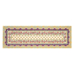 Mackenzie-Childs Hitchcock Field Rug - 2'6" x 8' runner