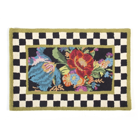 MacKenzie-Childs Flower Market Rug 2' X 3'