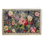 MacKenzie-Childs Tudor Rose Rug - 5 Ft. X 8 Ft.