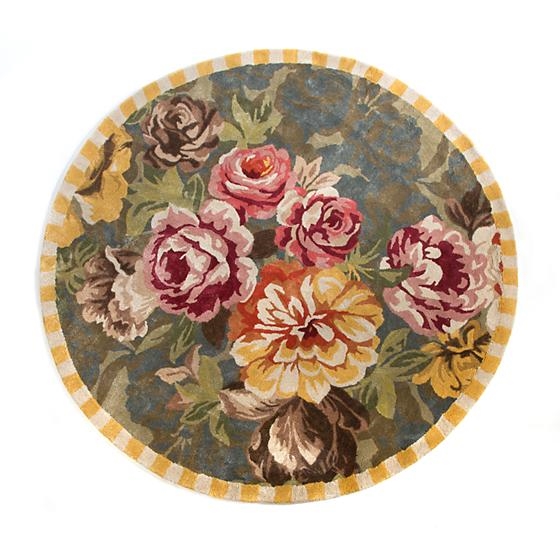 Mackenzie-Childs Bloomsbury Garden Rug - 6' Round