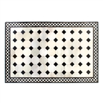 Mackenzie-Childs Westminster Hair on Hide Rug - 5' x 8' - White