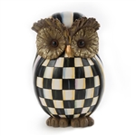 Mackenzie-Childs Courtly Check Owl