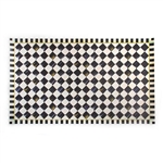 MacKenzie-Childs Courtly Check Vinyl  Floor Mat - 3 Ft. X 5 Ft.