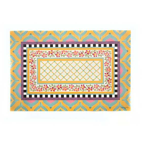 MacKenzie-Childs Hitchcock Field Floor Mat - 2' x 3'