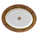 Bernardaud Limoges Heloise Oval Platter Large