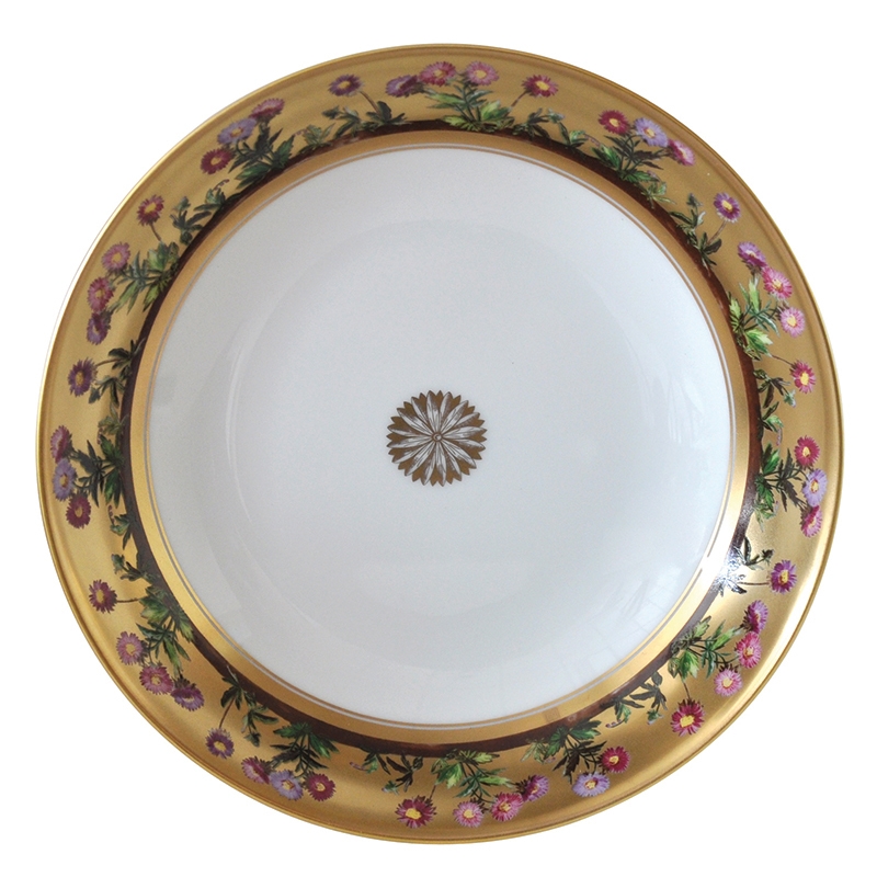 Bernardaud Limoges Heloise Rim Soup Plate