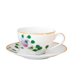 Bernardaud Limoges Jardin Indien Tea Cup Only Boule Shape