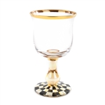 Mackenzie-Childs Courtly Check Water Glass